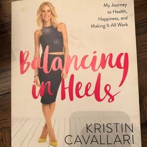 Balancing in heels by Kristin cavallari